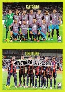 Cromo Squadra - Catania / Crotone - Calciatori 2023-2024
 - Panini