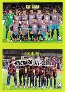 Figurina Squadra - Catania / Crotone - Calciatori 2023-2024
 - Panini