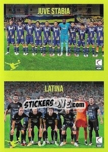 Sticker Squadra - Juve Stabia / Latina - Calciatori 2023-2024
 - Panini
