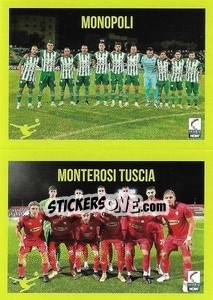 Figurina Squadra - Monopoli / Monterosi Tuscia