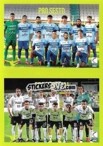 Sticker Squadra - Pro Sesto / Pro Vercelli