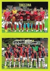 Sticker Squadra - Triestina / Virtus Verona - Calciatori 2023-2024
 - Panini