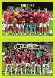 Figurina Squadra - Triestina / Virtus Verona - Calciatori 2023-2024
 - Panini