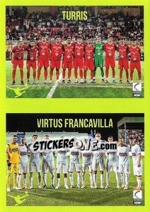 Sticker Squadra - Turris / Virtus Francavilla - Calciatori 2023-2024
 - Panini