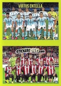 Figurina Squadra - Virtus Entella / Vis Pesaro - Calciatori 2023-2024
 - Panini