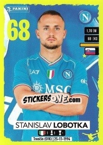 Cromo Stanislav Lobotka - Calciatori 2023-2024
 - Panini