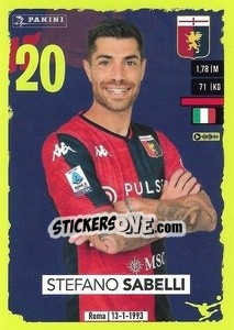Sticker Stefano Sabelli - Calciatori 2023-2024
 - Panini