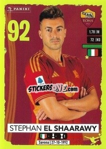 Cromo Stephan El Shaarawy - Calciatori 2023-2024
 - Panini