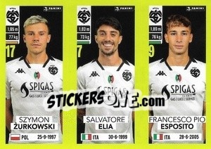 Figurina Szymon Żurkowski / Salvatore Elia / Francesco Pio Esposito - Calciatori 2023-2024
 - Panini