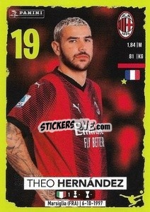 Sticker Theo Hernández - Calciatori 2023-2024
 n. 311 - Panini