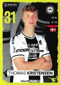 Sticker Thomas Kristensen - Calciatori 2023-2024
 - Panini
