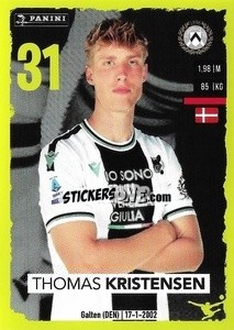 Figurina Thomas Kristensen - Calciatori 2023-2024
 - Panini