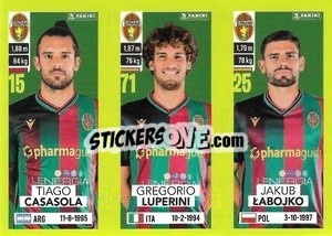 Sticker Tiago Casasola / Gregorio Luperini / Jakub Łabojko - Calciatori 2023-2024
 - Panini