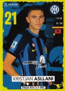 Sticker Kristjan Asllani (Upgrade)