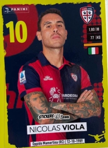 Cromo Nicolas Viola (Upgrade) - Calciatori 2023-2024
 n. U6 - Panini