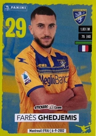 Cromo Farès Ghedjemis (Frosinone)