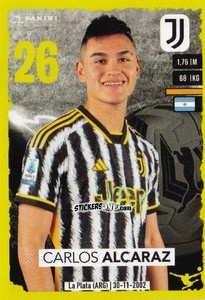 Sticker Carlos Alcaraz (Juventus)