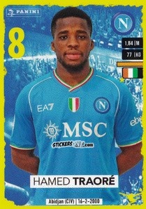Sticker Hamed Traoré (Napoli)
