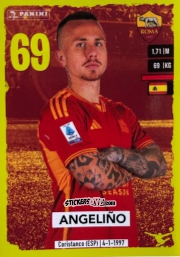 Cromo Angeliño (Roma) - Calciatori 2023-2024
 n. U69 - Panini
