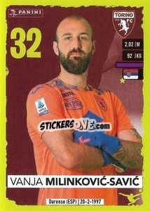 Sticker Vanja Milinković-Savić - Calciatori 2023-2024
 - Panini