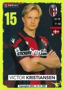 Sticker Victor Kristiansen - Calciatori 2023-2024
 - Panini