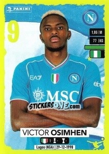 Sticker Victor Osimhen - Calciatori 2023-2024
 n. 374 - Panini