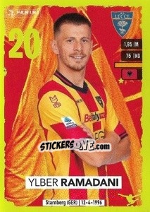 Cromo Ylber Ramadani - Calciatori 2023-2024
 - Panini