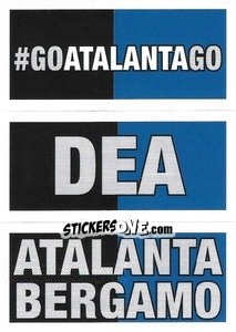 Sticker #GoAtalantaGo / DEA / Atalanta Bergamo