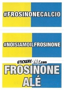 Sticker #FrosinoneCalcio / #NoisiamoilFrosinone / Frosinone Alé
