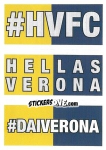 Sticker #HVFC / Hellas Verona / #Daiverona