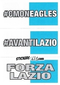 Sticker #Cmoneagles / #AvantiLazio / Forza Lazio