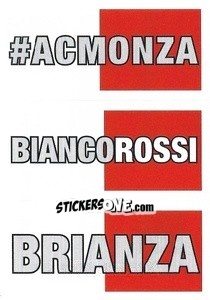 Figurina #ACMonza / Biancorossi / Brianza - Calciatori 2023-2024
 - Panini