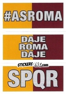 Sticker #ASRoma / Daje Roma Daje / SPQR