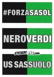 Sticker #ForzaSasol / NeroVerdi / US Sassuolo