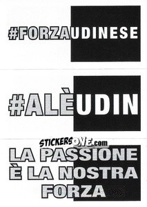 Sticker #ForzaUdinese / #Alèudin / La passione è la nostra forza - Calciatori 2023-2024
 n. SL20 - Panini