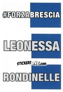 Sticker #ForzaBrescia / Leonessa / Rondinelle