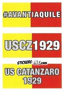 Sticker #Avantiaquile / Uscz1929 / US Catanzaro 1929