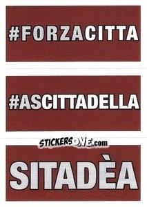 Cromo #Forzacitta / #ASCitadella / Sitadèa - Calciatori 2023-2024
 - Panini
