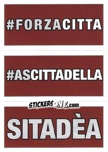 Sticker #Forzacitta / #ASCitadella / Sitadèa - Calciatori 2023-2024
 n. SL25 - Panini