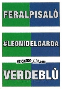 Figurina Feralpisalò / #Leonidelgarda / Verdeblù - Calciatori 2023-2024
 - Panini