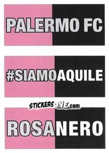Sticker Palermo FC / #Siamoaquile / Rosanero