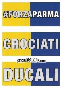 Sticker #ForzaParma / Crociati / Ducali