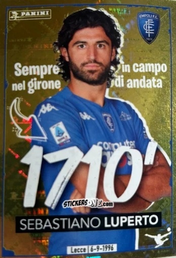 Sticker Sebastiano Luperto - Calciatori 2023-2024
 n. 88g - Panini