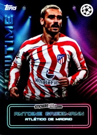 Sticker Antoine Griezmann - Showtime UEFA Club Competitions 2022-2023
 n. 7 - Topps