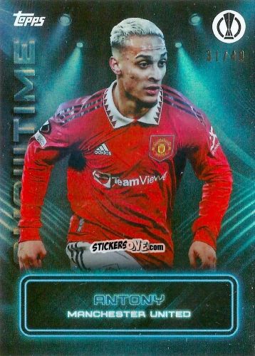 Sticker Antony - Showtime UEFA Club Competitions 2022-2023
 n. 29bu - Topps