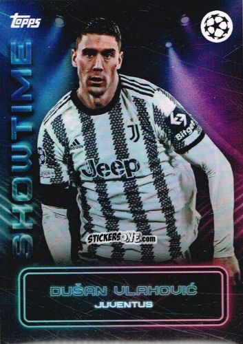 Cromo Dusan Vlahovic - Showtime UEFA Club Competitions 2022-2023
 n. 19 - Topps