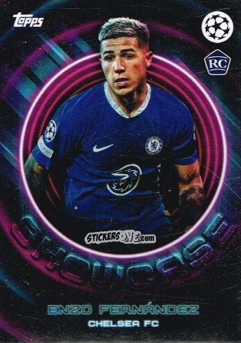 Sticker Enzo Fernandez - Showtime UEFA Club Competitions 2022-2023
 n. 75 - Topps