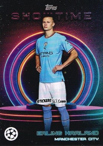 Sticker Erling Haaland - Showtime UEFA Club Competitions 2022-2023
 n. 57 - Topps