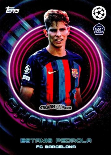 Cromo Estanis Pedrola - Showtime UEFA Club Competitions 2022-2023
 n. 72 - Topps