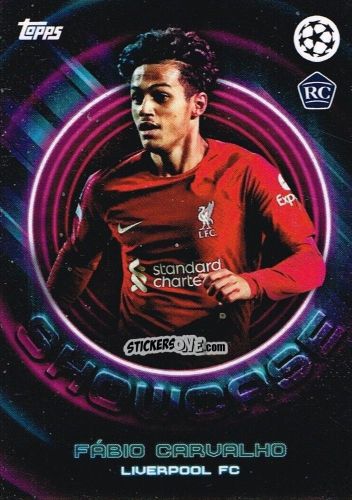 Sticker Fabio Carvalho - Showtime UEFA Club Competitions 2022-2023
 n. 81 - Topps